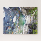 Warren Herfsten Vermont. kerstcadeautjes Legpuzzel (Horizontaal)