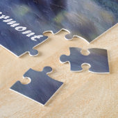 Warren Herfsten Vermont. Kerstgroeten Jigzaag Pu Legpuzzel (Zijkant)