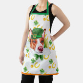 Warren Holiday Home Decor St Patrick's Day Dog Schort (Insitu)