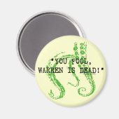 Warren is dood H. P. Lovecraft Magneet (Voorkant / Achterkant)