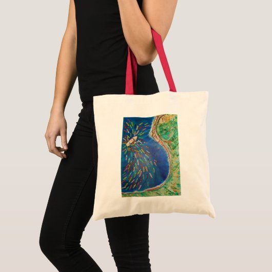 Warren Long's "Paddle Out" Canvas tas (Voorkant (product))