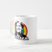 Warren Regenboog Pride Koffiemok (Voorkant links)