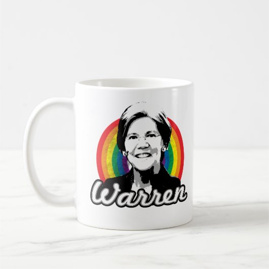 Warren Regenboog Pride Koffiemok (Links)
