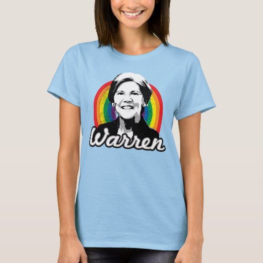 Warren Regenboog Pride T-shirt (Voorkant)