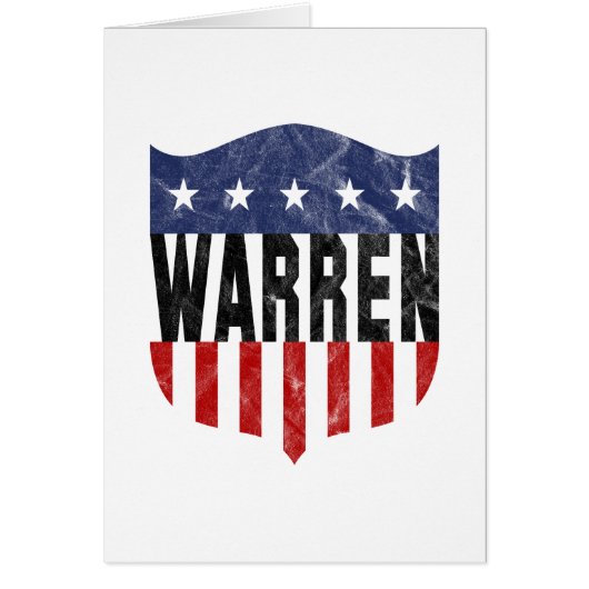 WARREN sterren en strepen (Voorkant)