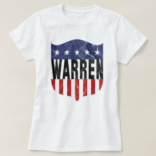 WARREN sterren en strepen T-shirt