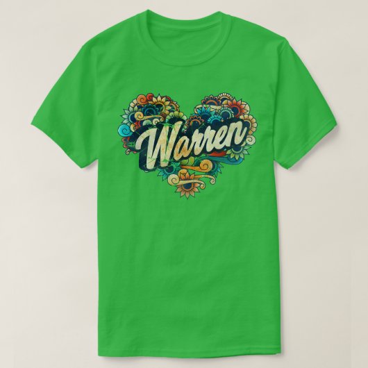 Warren T-shirt (Design voorkant)