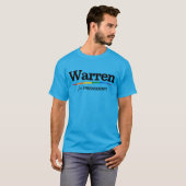 Warren voor President T-shirt (Voorkant volledig)