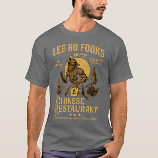 Warren Zevon-Lee Ho Fooks Chinees Restaurant-Werew T-shirt (Voorkant)