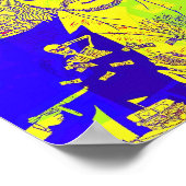 Warren Zevon Pop Art Poster (Hoek)