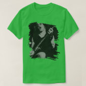 Warren Zevon Retro poster T-shirt (Design voorkant)