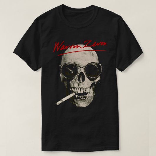 WARREN ZEVON T-SHIRT (Design voorkant)