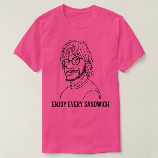 warren zevon t-shirt (Design voorkant)