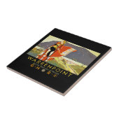 Warrenpint en de bergen van Mourne Tegeltje (Zijkant)