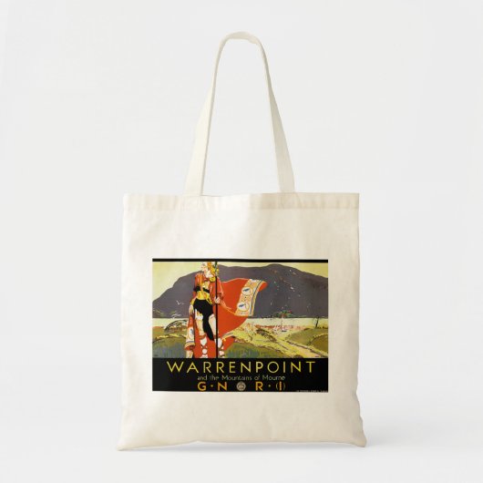 Warrenpint en de bergen van Mourne Tote Bag (Voorkant)