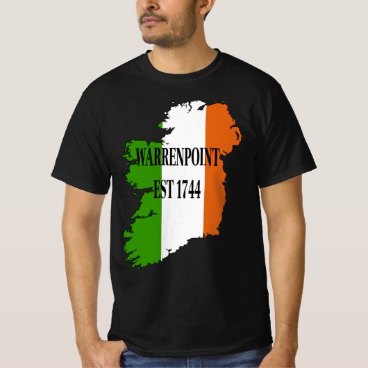 Warrenpoint Co. Down Northern Ireland. Ierland  T-shirt (Voorkant)