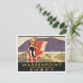 Warrenpoint en de bergen van Mourne Briefkaart (Staand voorkant)