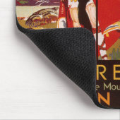 Warrenpoint Irish Railway Poster Muismat (Hoek)