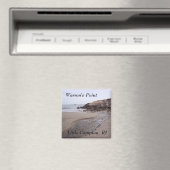 Warren's Point Beach, Kleine Compton, RI Bluffs Magneet (Insitu (Vaatwasser))