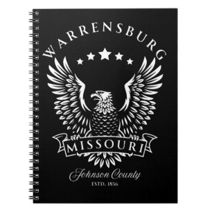 Warrensburg Johnson County Missouri Antieke Adelaa Notitieboek