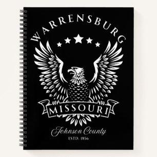 Warrensburg Johnson County Missouri  Eagle Notitieboek