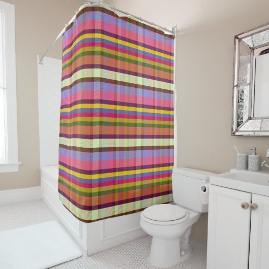 Warrige Plaid BB Douchegordijn (In situ)