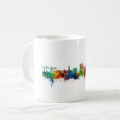 Warrington England Skyline Koffiemok (Voorkant links)