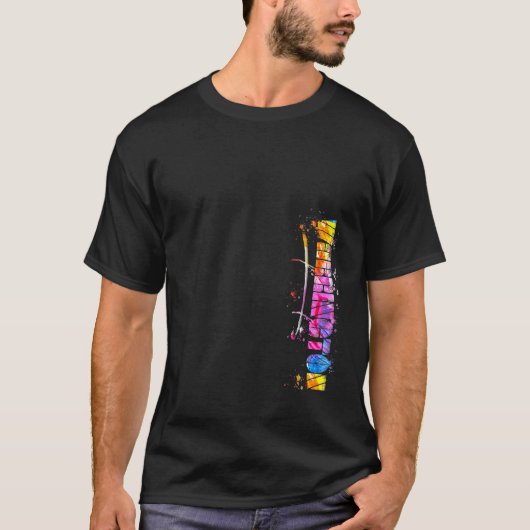Warrington Lettering Waterverf Warrington T-shirt (Voorkant)