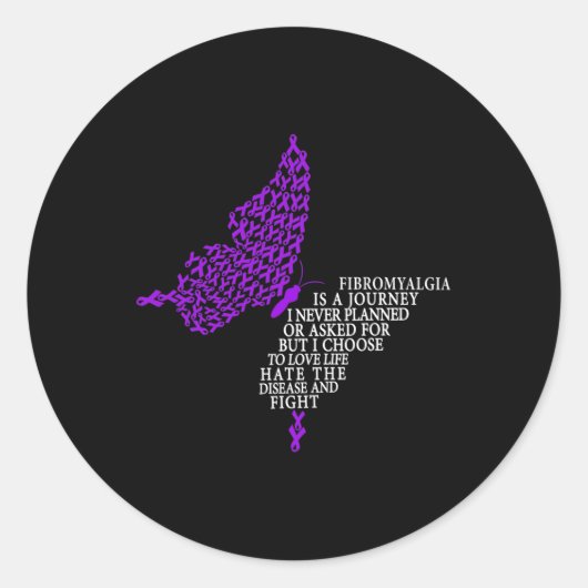 Warrior1 Ronde Sticker (Voorkant)