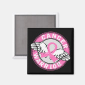 Warrior 14C Breast Cancer Magneet (Voorkant / Achterkant)