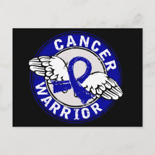 Warrior 14C Colon Cancer Briefkaart