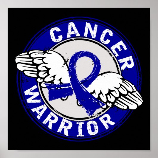 Warrior 14C Colon Cancer Poster (Voorkant)