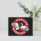 Warrior 14C orale kanker Briefkaart (Staand voorkant)
