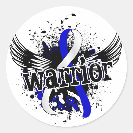Warrior 16 ALS Ronde Sticker (Voorkant)