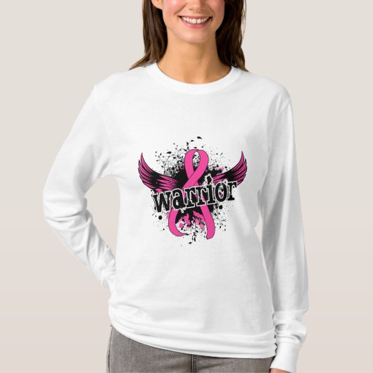 Warrior 16 Borstkanker T-shirt (Voorkant)