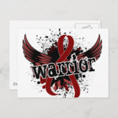 Warrior 16 Brain Aneurysm Briefkaart (Voorkant / Achterkant)