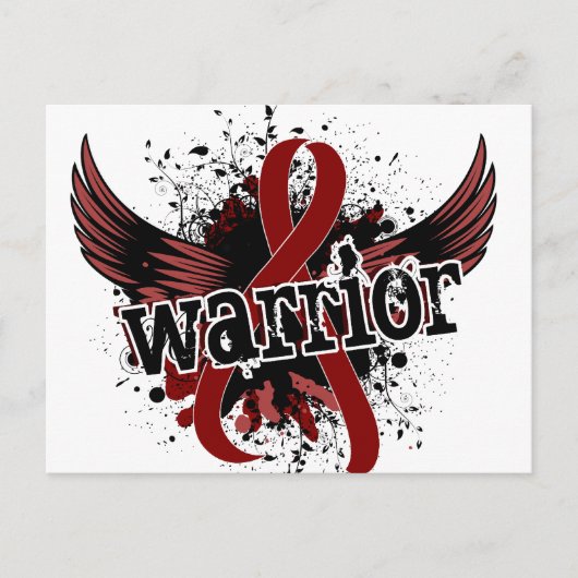 Warrior 16 Brain Aneurysm Briefkaart (Voorkant)