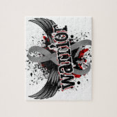 Warrior 16 Brain Cancer Legpuzzel (Verticaal)