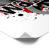 Warrior 16 Brain Cancer Poster (Hoek)