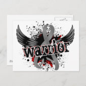 Warrior 16 Brain Tumor Briefkaart (Voorkant / Achterkant)
