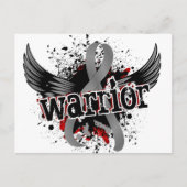 Warrior 16 Brain Tumor Briefkaart (Voorkant)