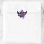 Warrior 16 Chiari Malformation Ronde Sticker (Tas)