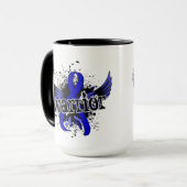 Warrior 16 Colon Cancer Mok (Voorkant links)