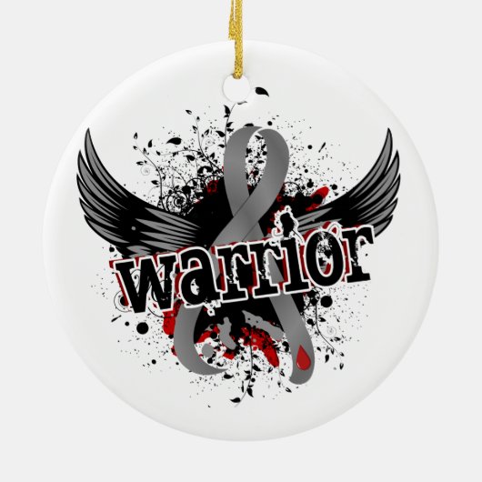 Warrior 16 Diabetes Keramisch Ornament (Achterkant)