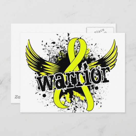 Warrior 16 Endometriose Briefkaart (Voorkant / Achterkant)