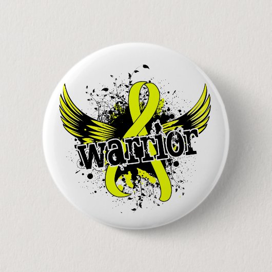 Warrior 16 Endometriose Ronde Button 5,7 Cm (Voorkant)