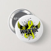 Warrior 16 Endometriose Ronde Button 5,7 Cm (Voorkant /achterkant)