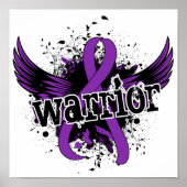 Warrior 16 Epilepsy Poster (Voorkant)