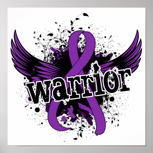 Warrior 16 Epilepsy Poster (Voorkant)