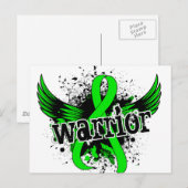 Warrior 16 Non-Hodgkin lymfoom Briefkaart (Voorkant / Achterkant)